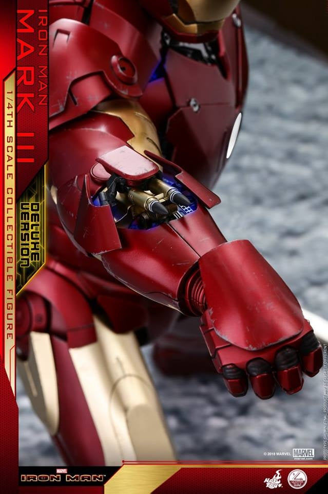 [Pre-Order]  Hot Toys - QS011 - Iron Man - 1/4th scale Mark III Collectible Figure