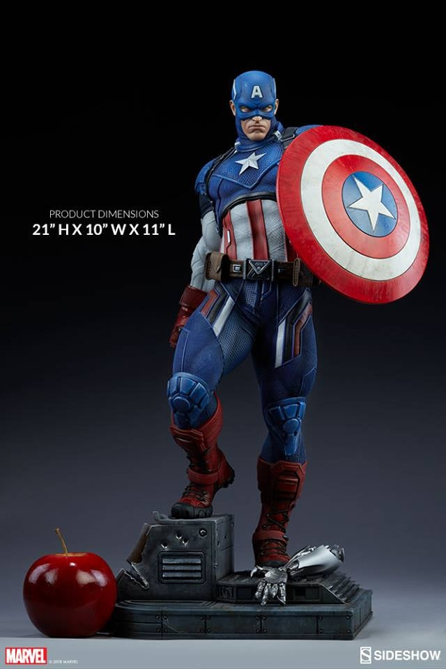 [Pre-Order] Sideshow Collectibles - Captain America Premium Format Statue