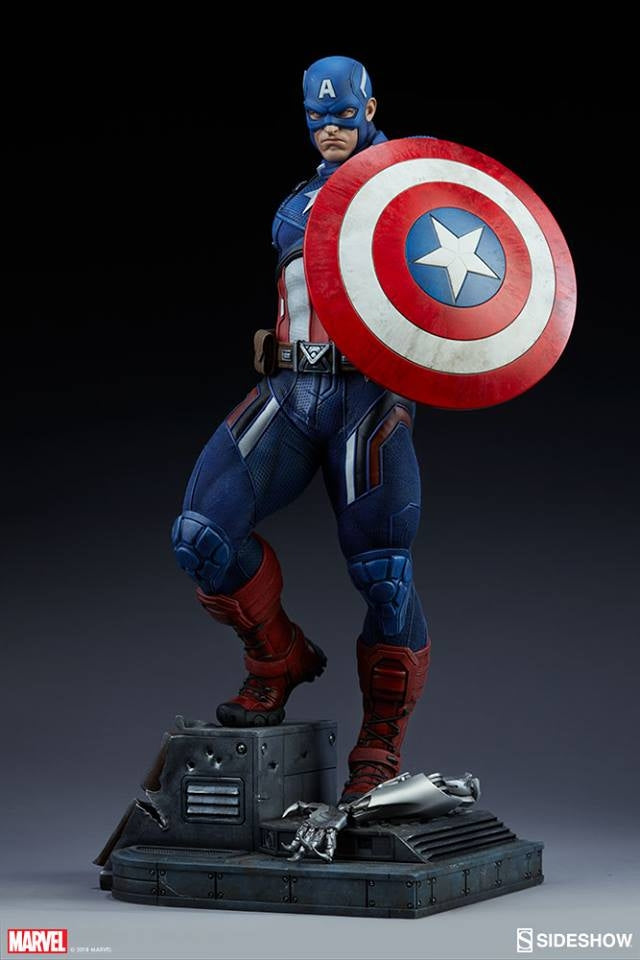 [Pre-Order] Sideshow Collectibles - Captain America Premium Format Statue