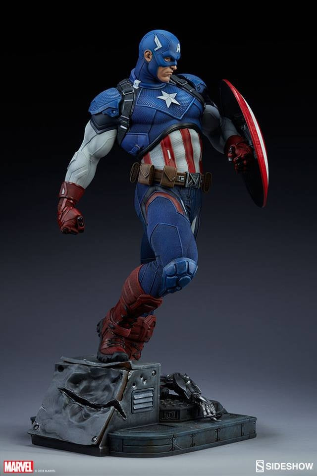 [Pre-Order] Sideshow Collectibles - Captain America Premium Format Statue