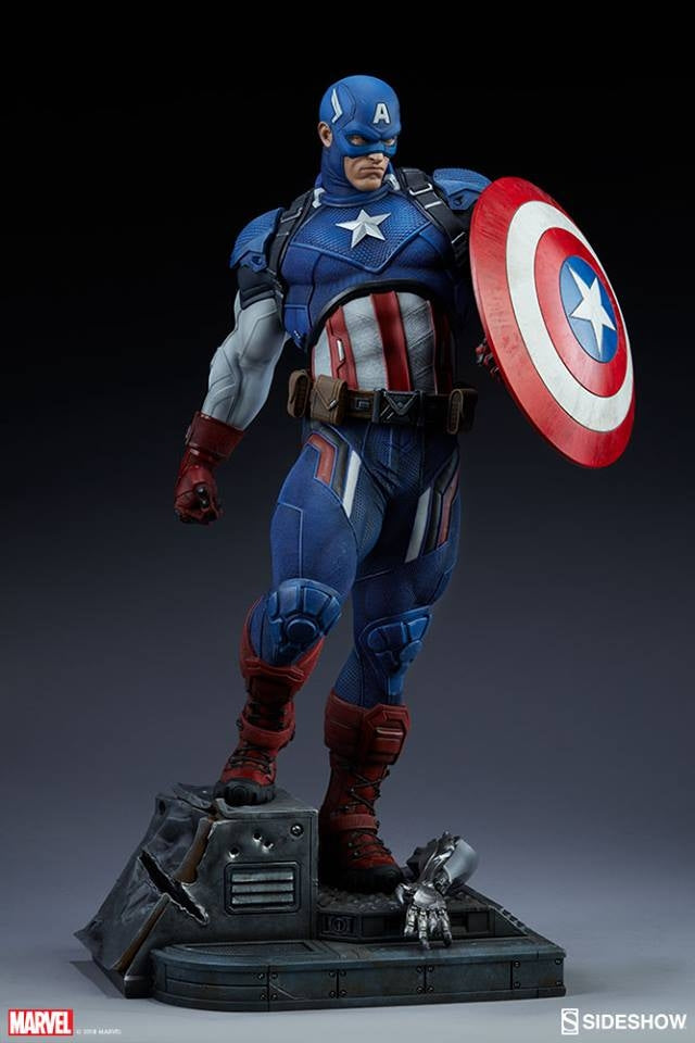 [Pre-Order] Sideshow Collectibles - Captain America Premium Format Statue