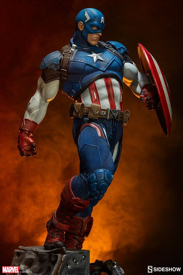 [Pre-Order] Sideshow Collectibles - Captain America Premium Format Statue