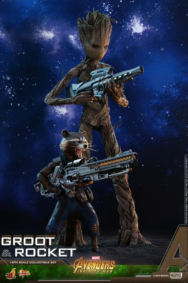 [Pre-Order]  Hot Toys - MMS475 - Avengers Infinity War - Groot Collectible Figure