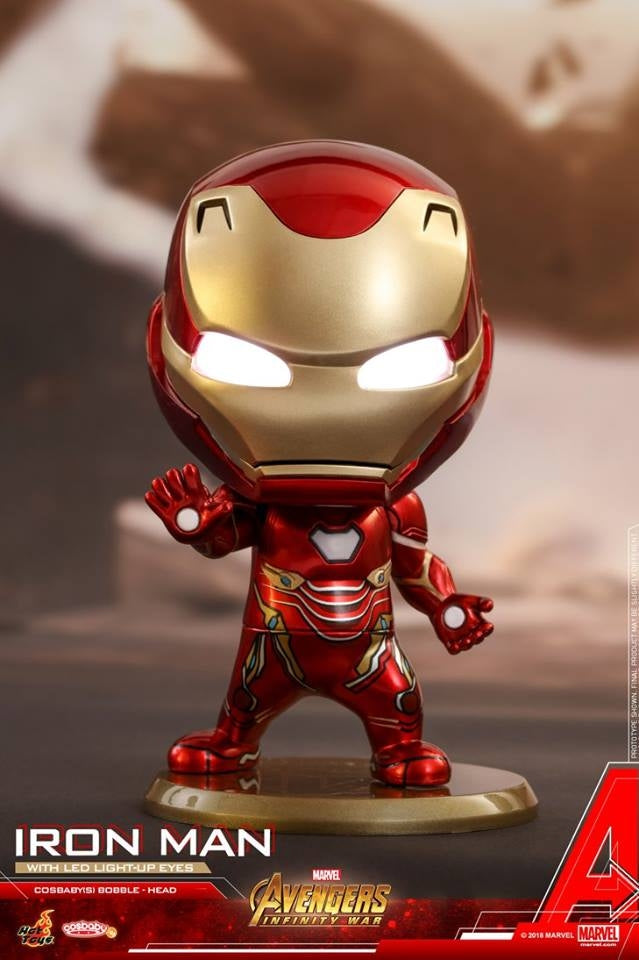 [Pre-Order] Hot Toys - COSB430 - Avengers: Infinity War - Cosbaby (S) Bobble-Head - Iron Man (With Light-up Function)