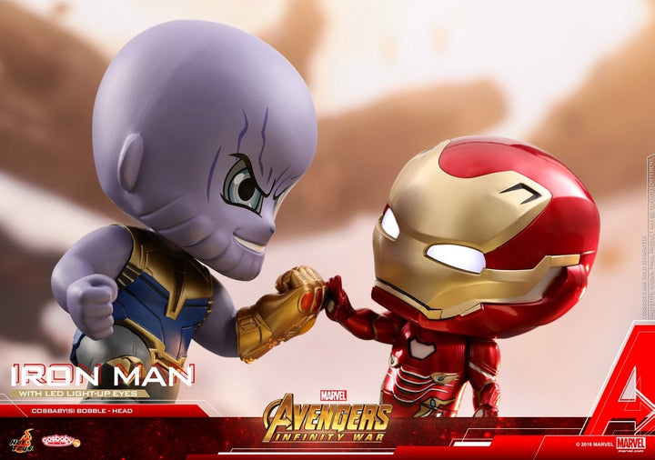 [Pre-Order] Hot Toys - COSB430 - Avengers: Infinity War - Cosbaby (S) Bobble-Head - Iron Man (With Light-up Function)