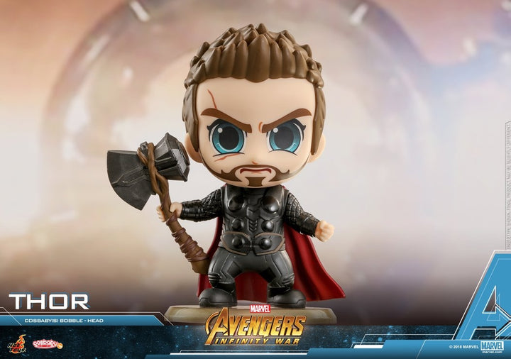 [Pre-Order] Hot Toys - COSB466 - Avengers: Infinity War - Cosbaby (S) Bobble-Head - Winter Soldier