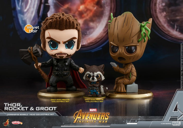 [Pre-Order] Hot Toys - COSB436 - Avengers: Infinity War - Cosbaby (S) Bobble-Head - Groot