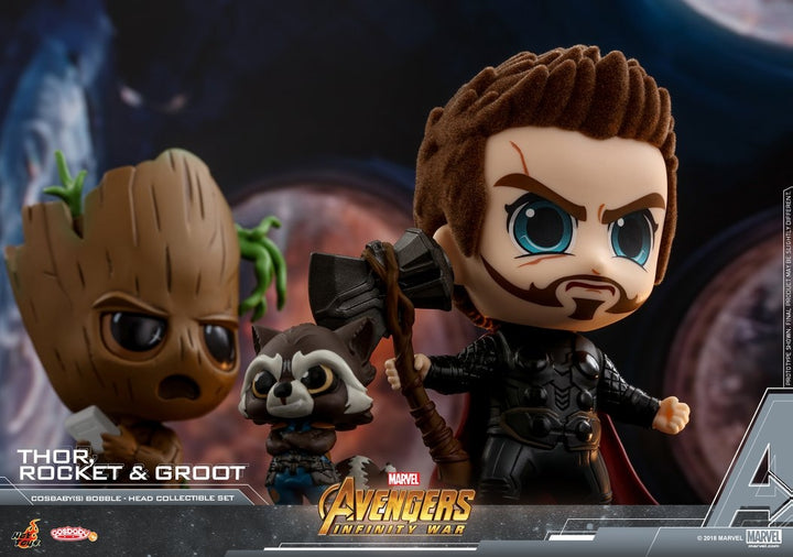 [Pre-Order] Hot Toys - COSB436 - Avengers: Infinity War - Cosbaby (S) Bobble-Head - Groot