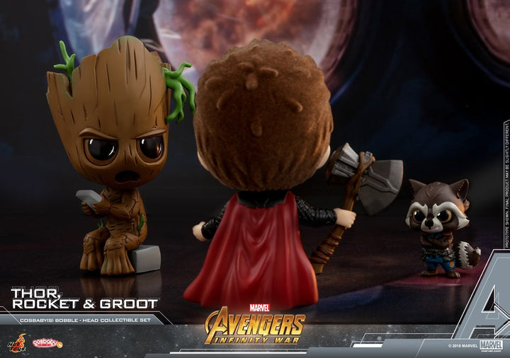 [Pre-Order] Hot Toys - COSB436 - Avengers: Infinity War - Cosbaby (S) Bobble-Head - Groot