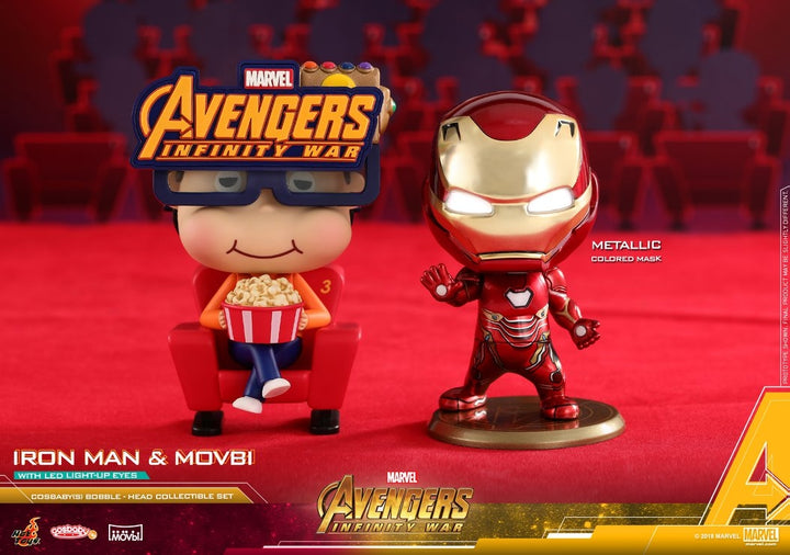 [Pre-Order] Hot Toys - COSB467 - Avengers: Infinity War - Cosbaby (S) Bobble-Head - Doctor Strange & Wong Collectible Set