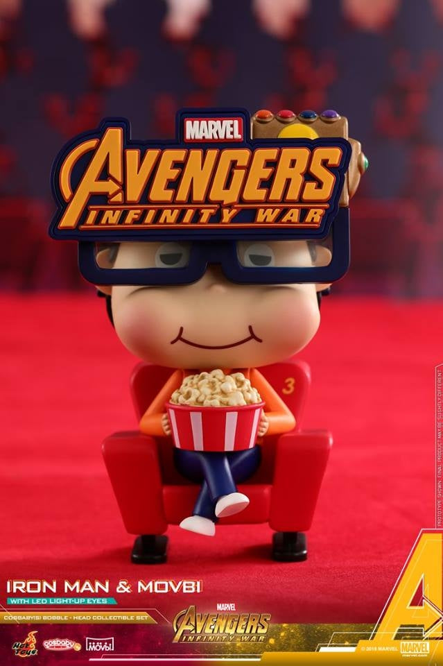 [Pre-Order] Hot Toys - COSB467 - Avengers: Infinity War - Cosbaby (S) Bobble-Head - Doctor Strange & Wong Collectible Set