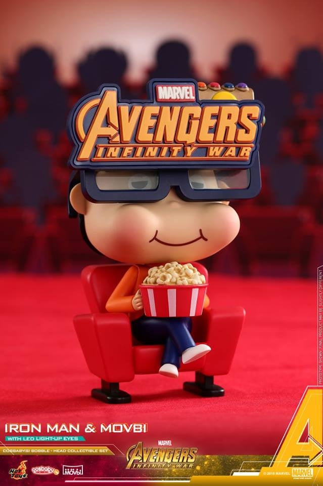 [Pre-Order] Hot Toys - COSB467 - Avengers: Infinity War - Cosbaby (S) Bobble-Head - Doctor Strange & Wong Collectible Set