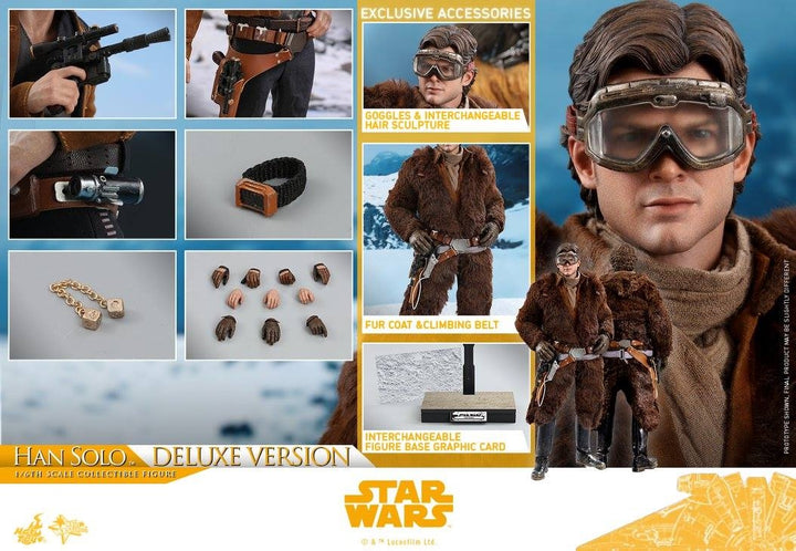 [Pre-Order] Hot Toys - MMS491 - Solo A Star Wars Story - 1/6th scale Han Solo Collectible Figure