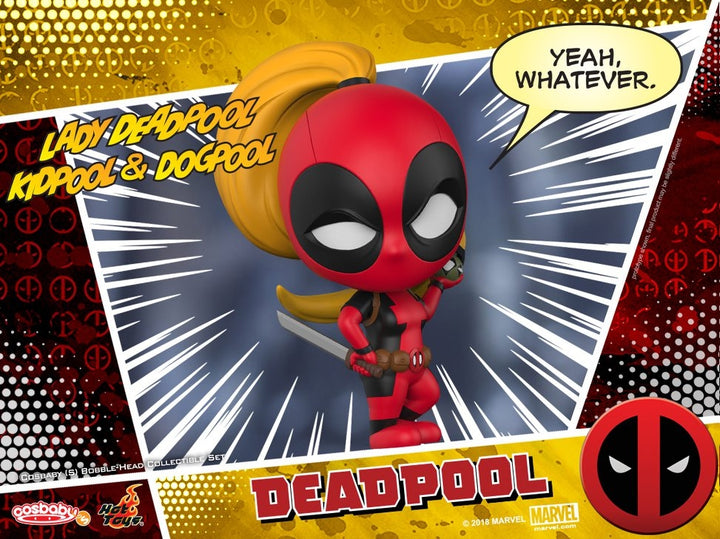 [Pre-Order] Hot Toys - COSB485 - Deadpool - Cosbaby (S) Bobble-Head Series - Lounging Deadpool Cosbaby (S) Bobble-Head