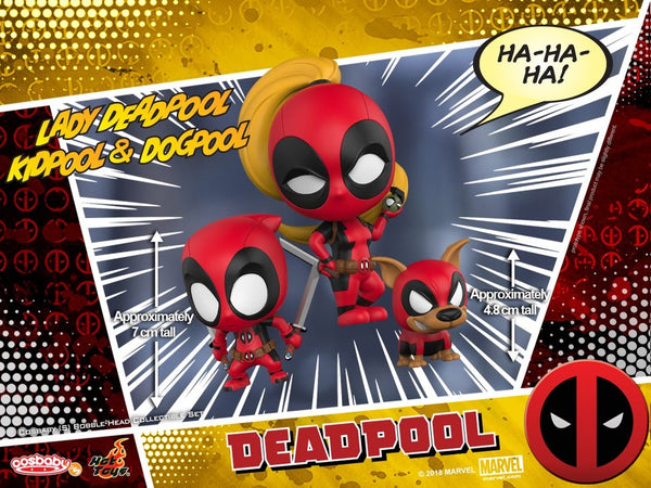 [Pre-Order] Hot Toys - COSB485 - Deadpool - Cosbaby (S) Bobble-Head Series - Lounging Deadpool Cosbaby (S) Bobble-Head