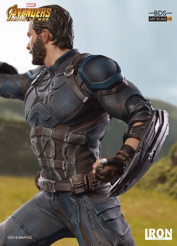 Iron Studios - Captain America BDS Art Scale 1/10 - Avengers: Infinity War