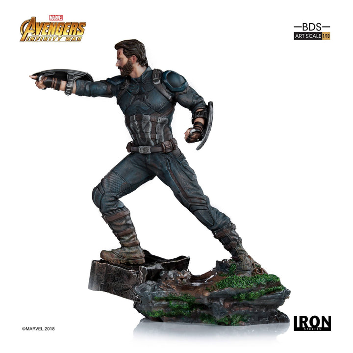 Iron Studios - Captain America BDS Art Scale 1/10 - Avengers: Infinity War