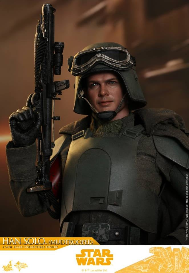 [Pre-Order] Hot Toys - MMS493 - Solo: A Star Wars Story - 1/6th scale Han Solo (Mudtrooper) Collectible Figure