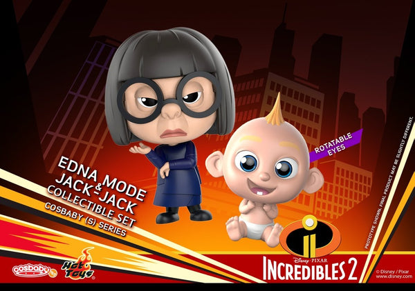 [Pre-Order] Hot Toys - COSB481 - Incredibles 2 - The Incredibles Movbi & Jack-Jack Cosbaby (S) Collectible Set