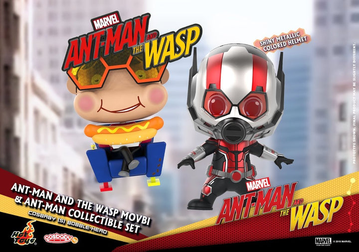 [Pre-Order] Hot Toys - COSB492 - Ant-Man and the Wasp - Cosbaby (S) Bobble-Head - Movbi & Ant-Man Collectible Set