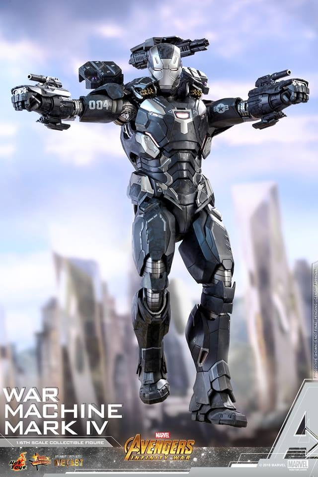 [Pre-Order] Hot Toys  - MMS499D26 - Avengers - Infinity War - 1/6th scale War Machine Mark IV Collectible Figure