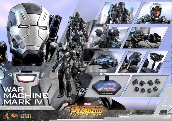 [Pre-Order] Hot Toys  - MMS499D26 - Avengers - Infinity War - 1/6th scale War Machine Mark IV Collectible Figure