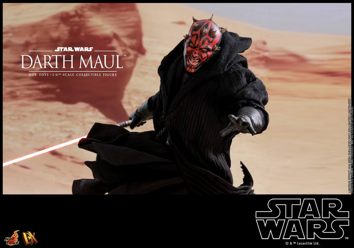 [Pre-Order] Hot Toys - DX17 - Star Wars Episode I - The Phantom Menace - 1/6th scale Darth Maul with Sith Speeder Collectible