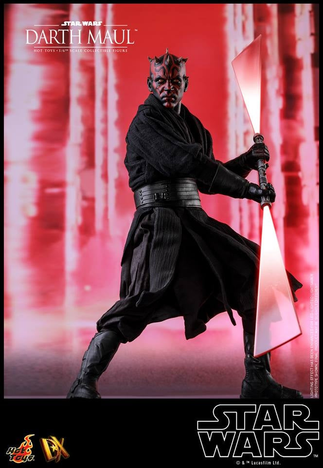 [Pre-Order] Hot Toys - DX17 - Star Wars Episode I - The Phantom Menace - 1/6th scale Darth Maul with Sith Speeder Collectible