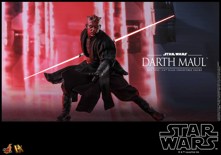 [Pre-Order] Hot Toys - DX17 - Star Wars Episode I - The Phantom Menace - 1/6th scale Darth Maul with Sith Speeder Collectible