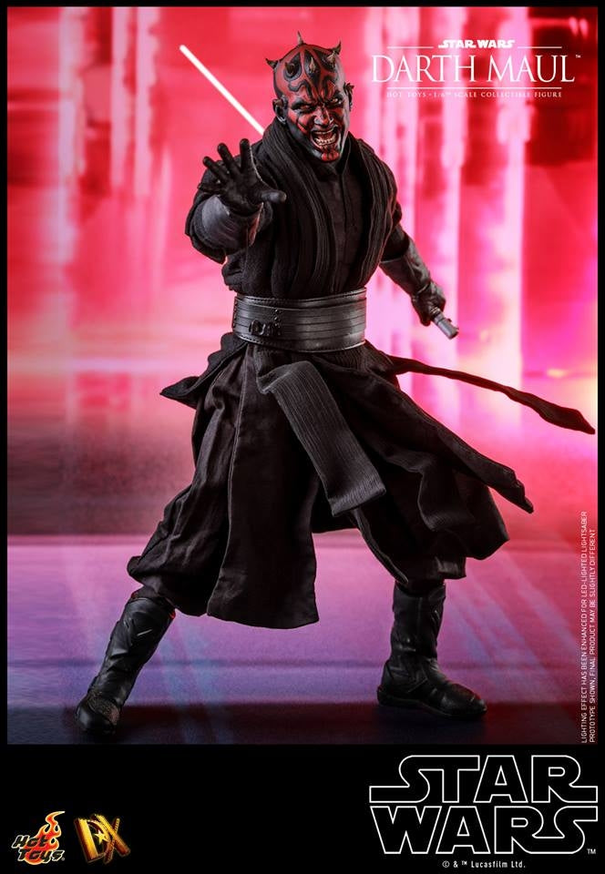 [Pre-Order] Hot Toys - DX17 - Star Wars Episode I - The Phantom Menace - 1/6th scale Darth Maul with Sith Speeder Collectible