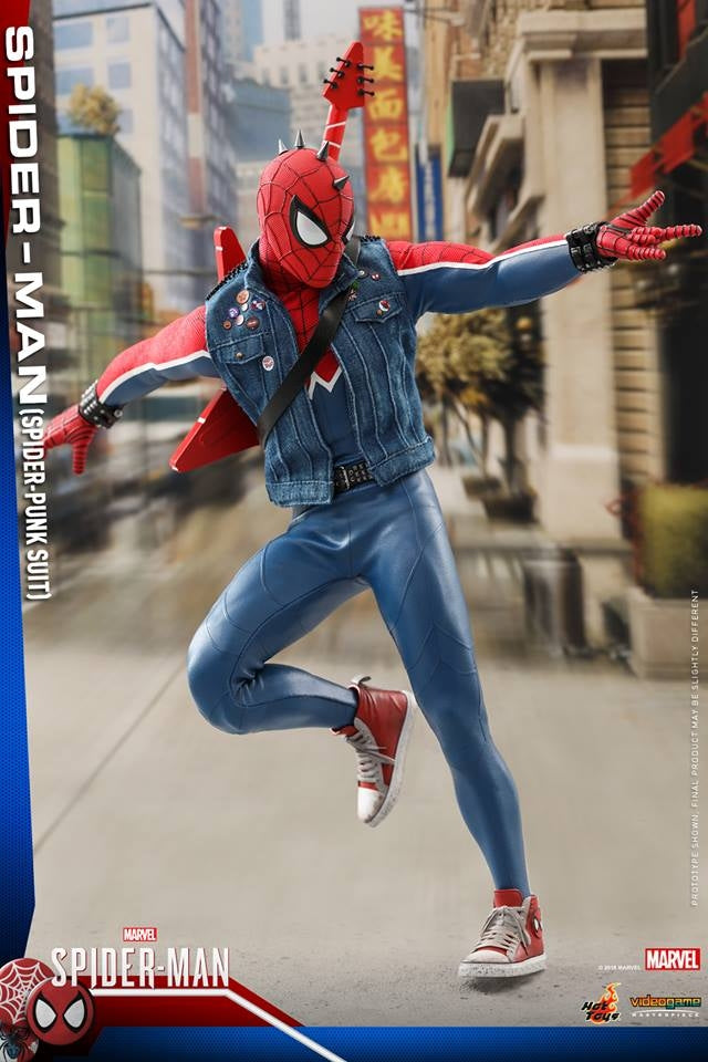 [Pre Order] Hot Toys - VGM32 - Marvel's Spider-Man - 1/6th scale Spider-Man (Spider-Punk Suit) Collectible Figure