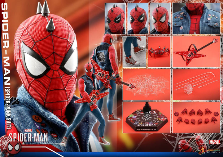 [Pre Order] Hot Toys - VGM32 - Marvel's Spider-Man - 1/6th scale Spider-Man (Spider-Punk Suit) Collectible Figure