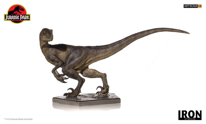 [Pre-Oder] Iron Studios - Crouching Velociraptor Art Scale 1/10 - Jurassic Park