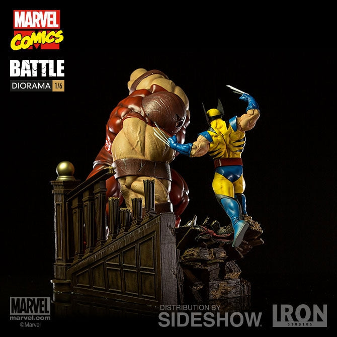 [Pre-Order] Iron Studios - Wolverine vs Juggernaut Battle Diorama