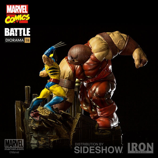 [Pre-Order] Iron Studios - Wolverine vs Juggernaut Battle Diorama