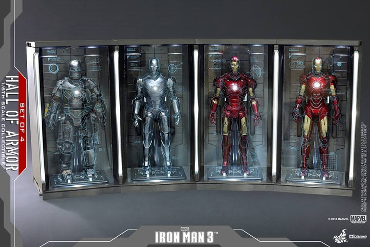 [Pre Order] Hot Toys - DS001A - Iron Man 3- 1/6th scale Hall of Armor Collectible