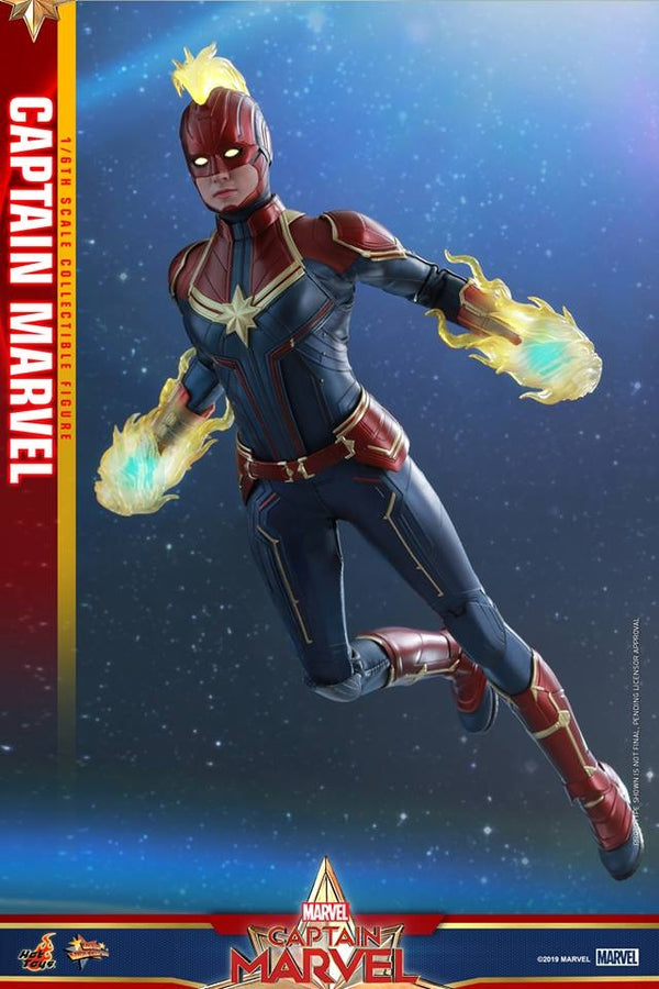 [Pre Order] Hot Toys - MMS522 - 1/6th scale Captain Marvel (Deluxe Version) Collectible Figure