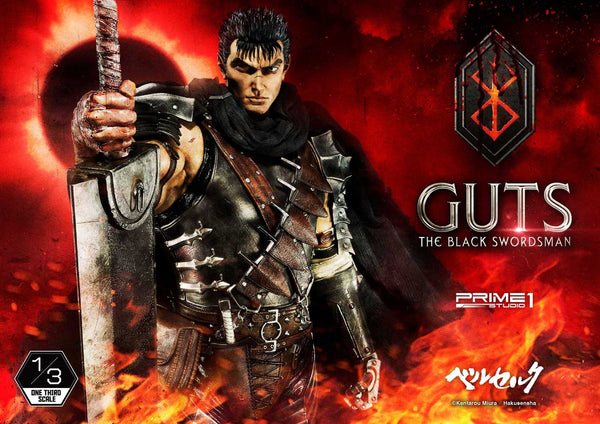 [Pre-Order] PRIME1 STUDIO - MMBR-01: GUTS, THE BLACK SWORDSMAN (BERSERK)