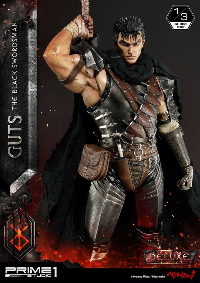 [Pre-Order] PRIME1 STUDIO - MMBR-01: GUTS, THE BLACK SWORDSMAN (BERSERK)