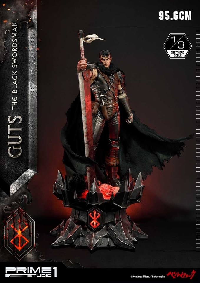 [Pre-Order] PRIME1 STUDIO - MMBR-01: GUTS, THE BLACK SWORDSMAN (BERSERK)