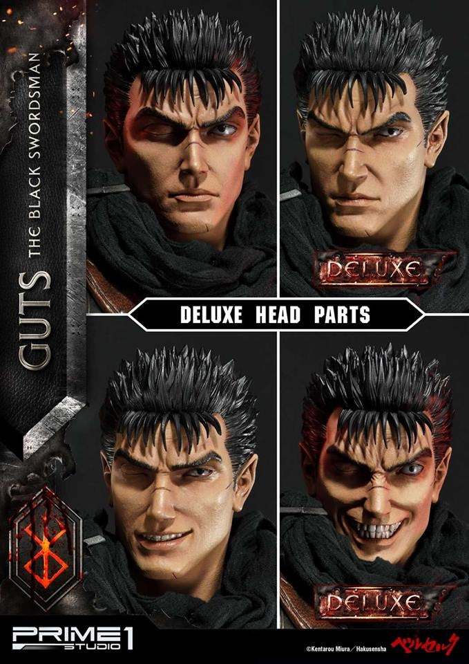 [Pre-Order] PRIME1 STUDIO - MMBR-01: GUTS, THE BLACK SWORDSMAN (BERSERK)