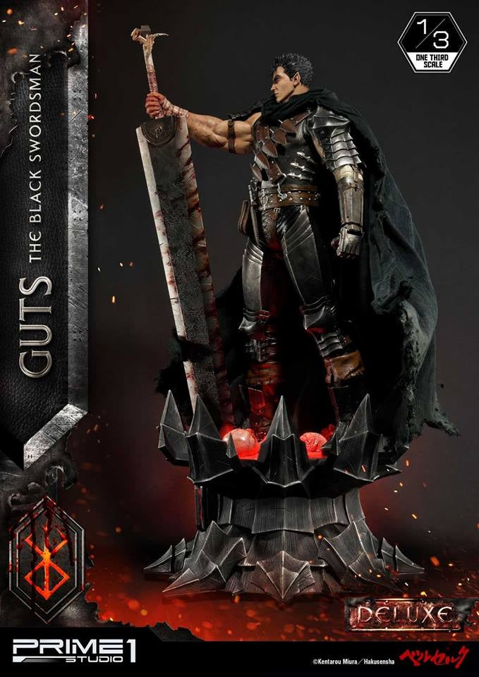 [Pre-Order] PRIME1 STUDIO - MMBR-01: GUTS, THE BLACK SWORDSMAN (BERSERK)