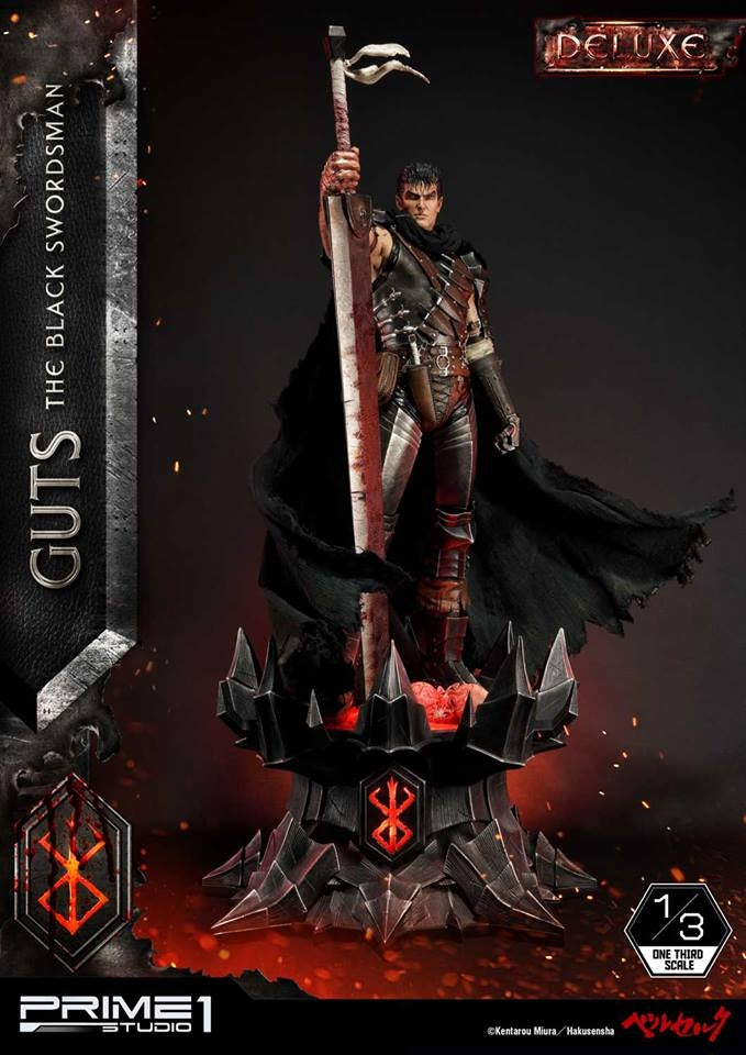 [Pre-Order] PRIME1 STUDIO - MMBR-01: GUTS, THE BLACK SWORDSMAN (BERSERK)