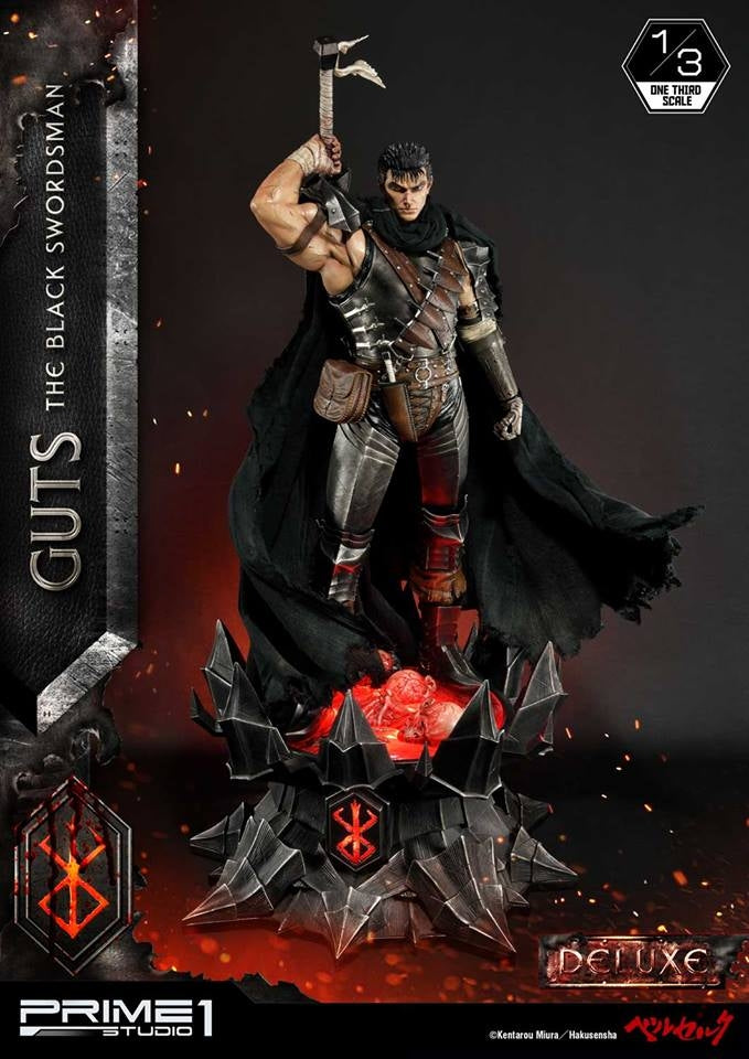 [Pre-Order] PRIME1 STUDIO - MMBR-01: GUTS, THE BLACK SWORDSMAN (BERSERK)