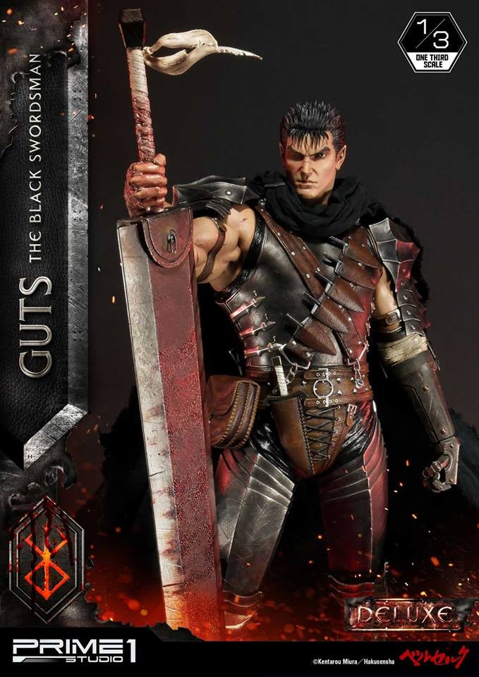 [Pre-Order] PRIME1 STUDIO - MMBR-01: GUTS, THE BLACK SWORDSMAN (BERSERK)