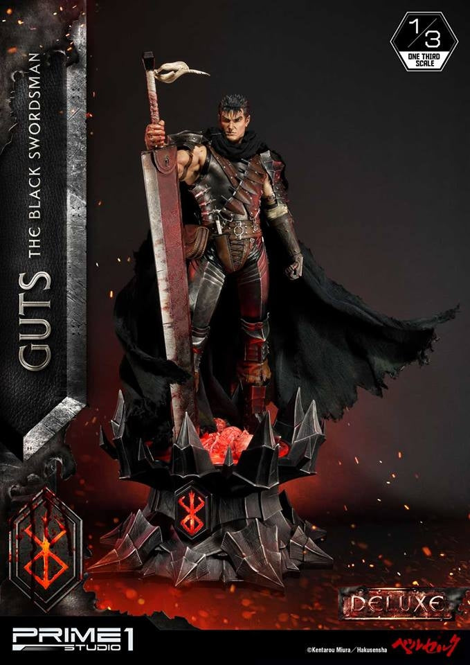 [Pre-Order] PRIME1 STUDIO - MMBR-01: GUTS, THE BLACK SWORDSMAN (BERSERK)