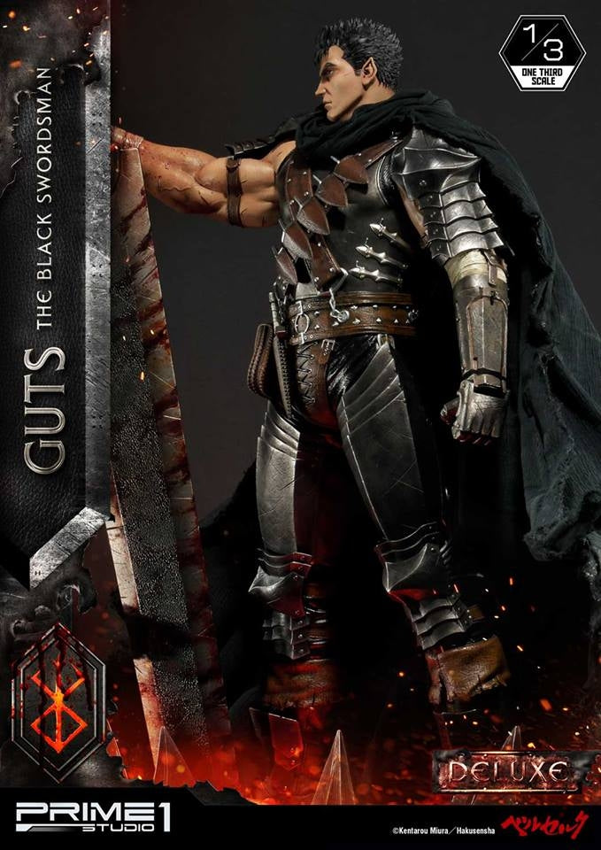 [Pre-Order] PRIME1 STUDIO - MMBR-01: GUTS, THE BLACK SWORDSMAN (BERSERK)