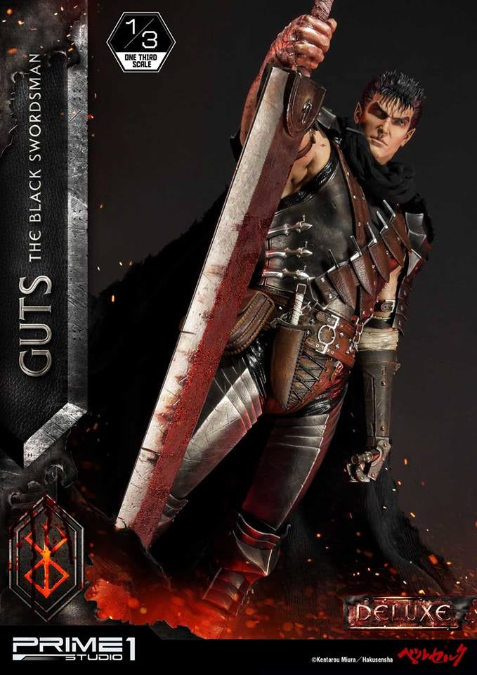 [Pre-Order] PRIME1 STUDIO - MMBR-01: GUTS, THE BLACK SWORDSMAN (BERSERK)