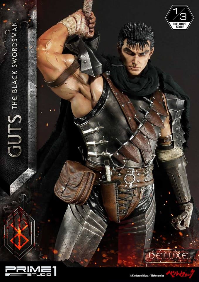 [Pre-Order] PRIME1 STUDIO - MMBR-01: GUTS, THE BLACK SWORDSMAN (BERSERK)