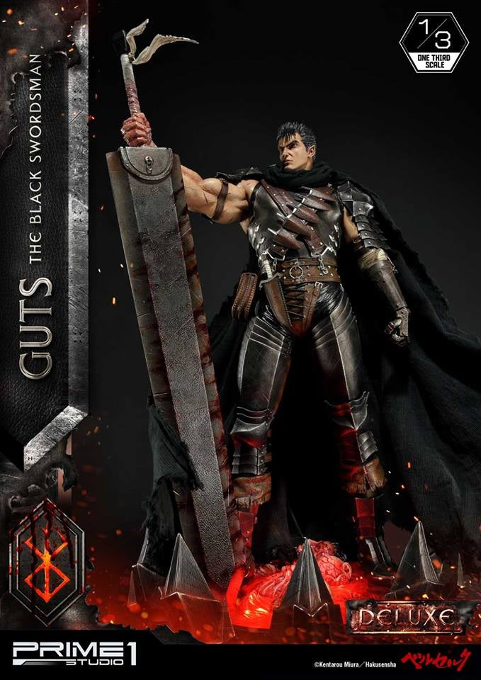 [Pre-Order] PRIME1 STUDIO - MMBR-01: GUTS, THE BLACK SWORDSMAN (BERSERK)